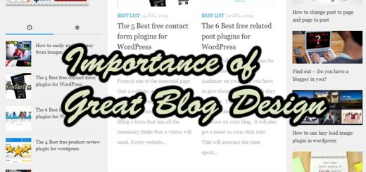 having-a-great-blog-design-important